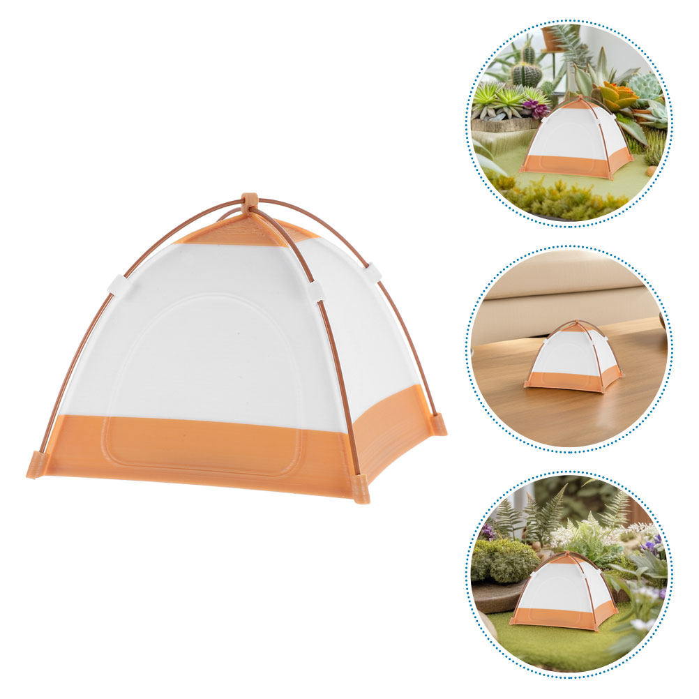 Outdoor Adventure Birthday Party - Tienda de campaña en miniatura para