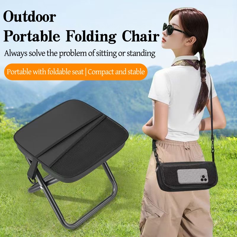 Outdoor Adventure Backpack - Silla Plegable Portátil 4Q, Ligera, para