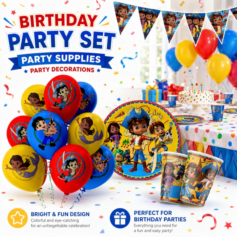 Outdoor Adventure Birthday Party - Decoración para Fiesta de Cumpleaños Santiago