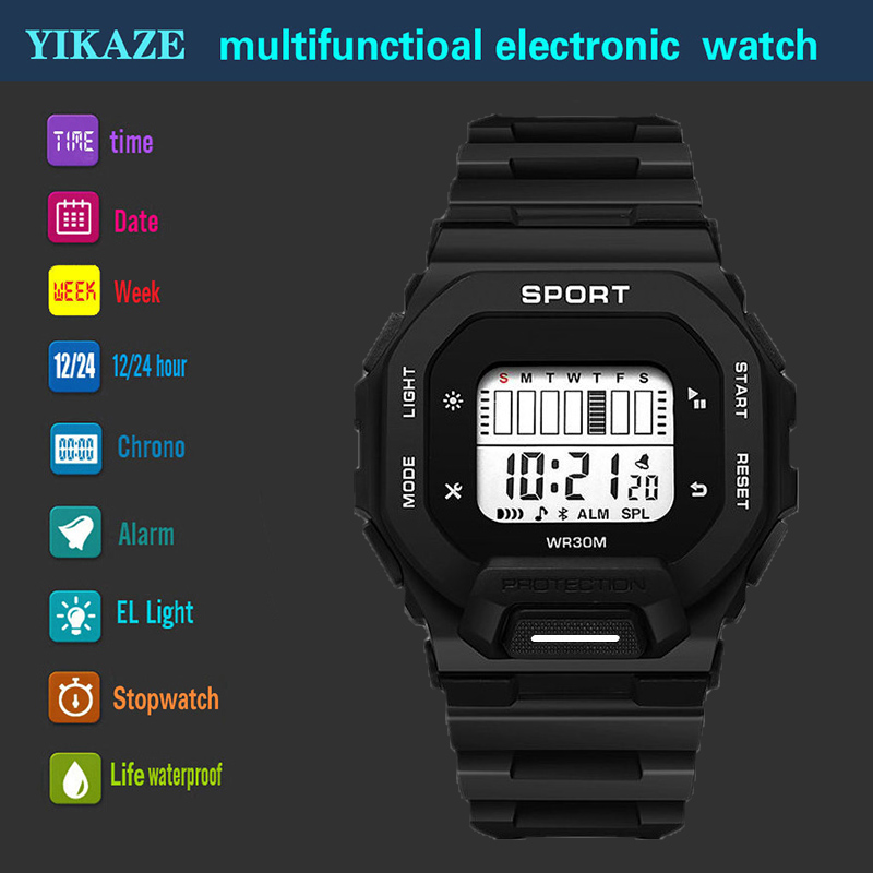 Reloj deportivo YIKAZE para ho - Outdoor Adventure Sports reseña y precio