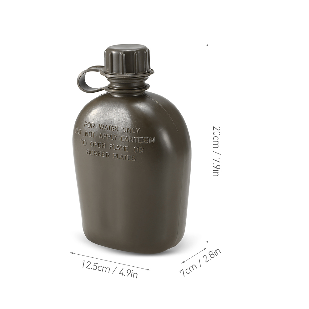 Botella militar para cantimplo - Outdoor Adventure Backpack reseña y precio