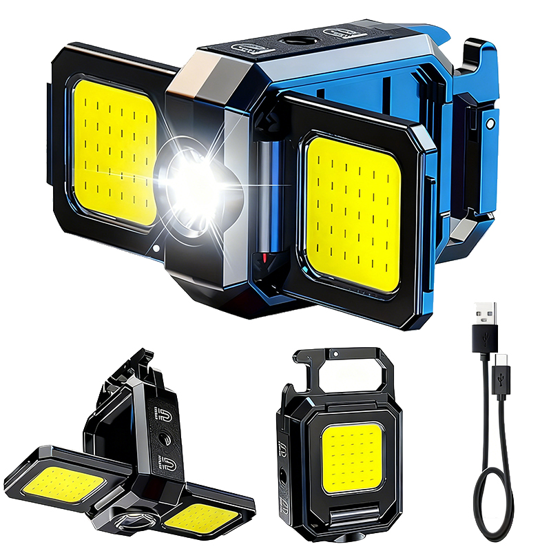 Mini linterna llavero luz COB  - Outdoor Adventure Trips reseña y precio