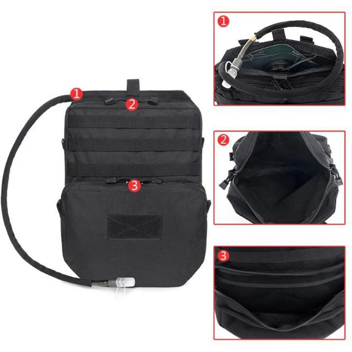Bolsa Molle para exteriores, m - Outdoor Adventure Backpack reseña y precio
