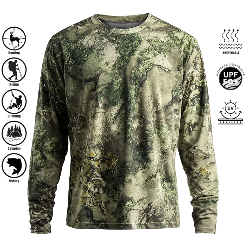 Camiseta de manga larga para h - Outdoor Adventure Trips reseña y precio