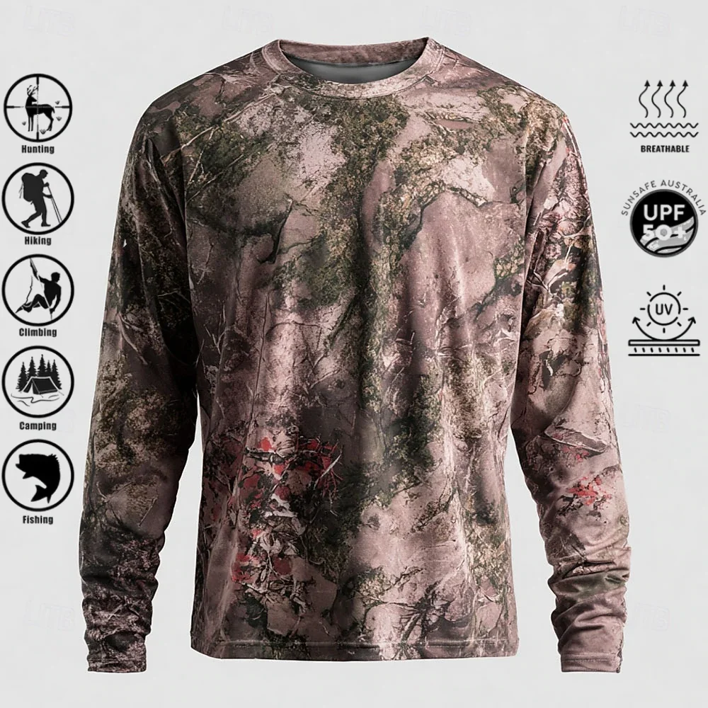 Camiseta de manga larga para h - Outdoor Adventure Trips reseña y precio