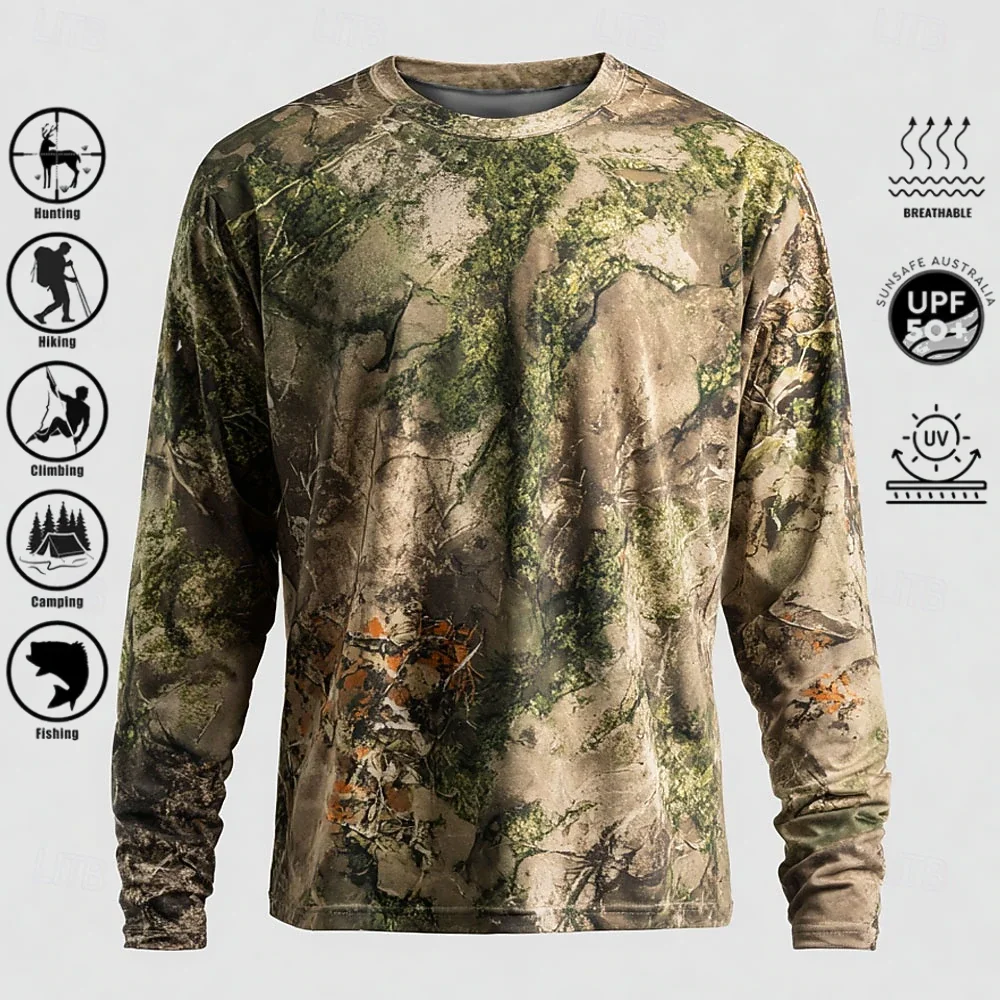 Camiseta de manga larga para h - Outdoor Adventure Trips reseña y precio