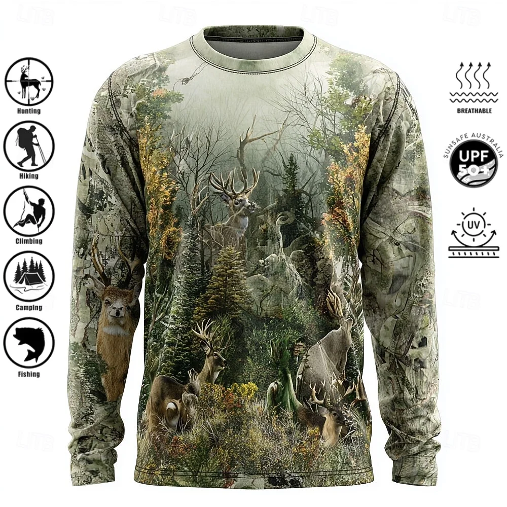 Camiseta de manga larga para h - Outdoor Adventure Trips reseña y precio