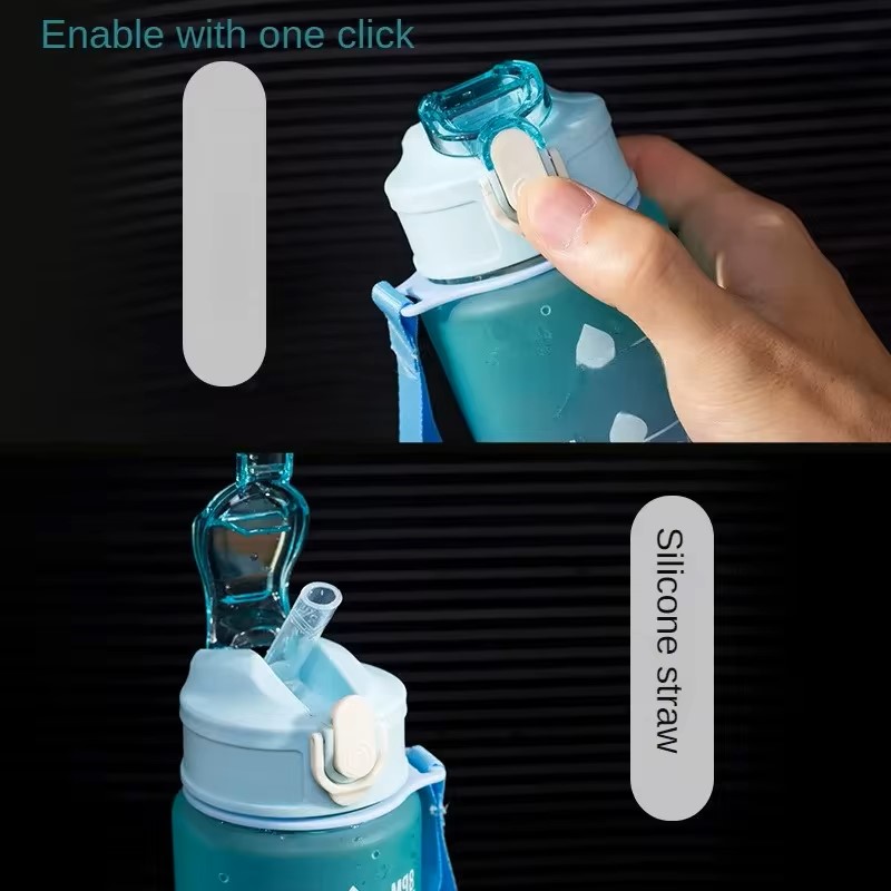 Botella de agua deportiva con  - Outdoor Adventure Sports reseña y precio