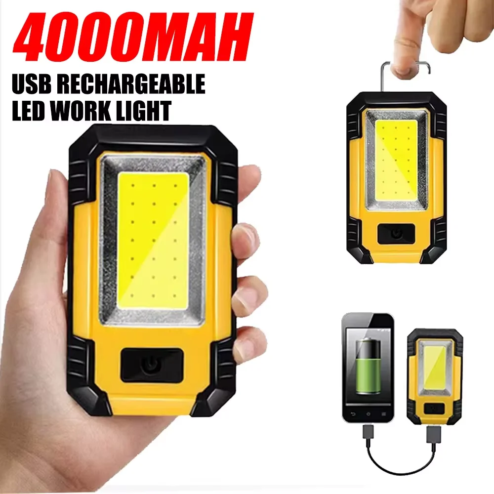 Luz de trabajo recargable port - Outdoor Adventure Trips reseña y precio