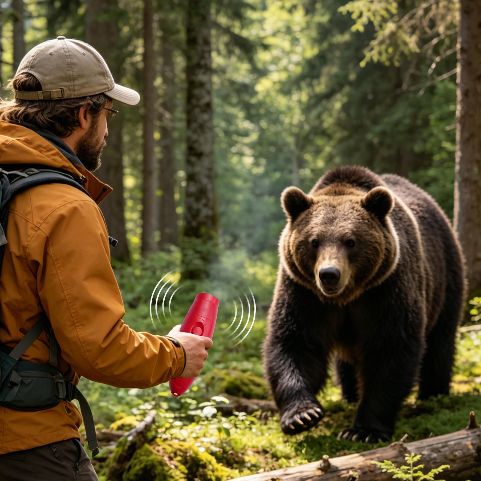 Bocina de Alerta de Osos Gear  - Outdoor Adventure Backpack reseña y precio