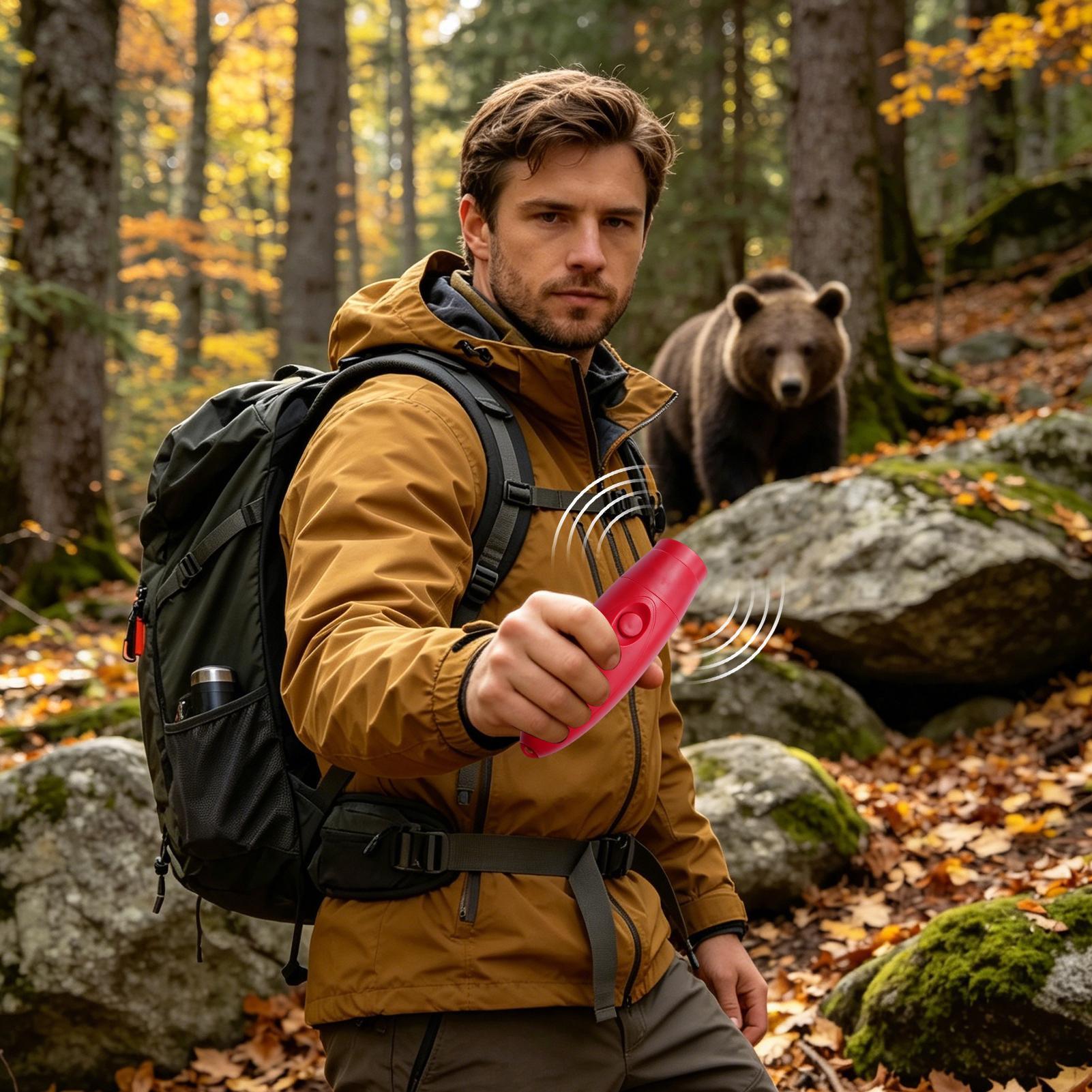 Bocina de Alerta de Osos Gear  - Outdoor Adventure Backpack reseña y precio