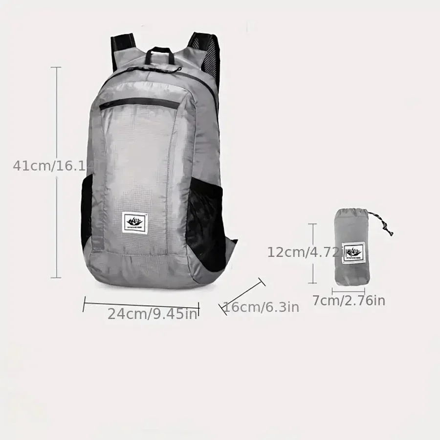 Mochila plegable y portátil co - Outdoor Adventure Backpack reseña y precio